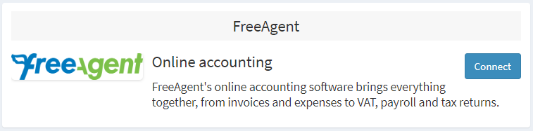 FreeAgent Connect