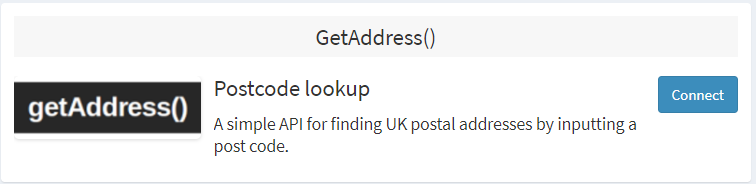 getAddress() Connect