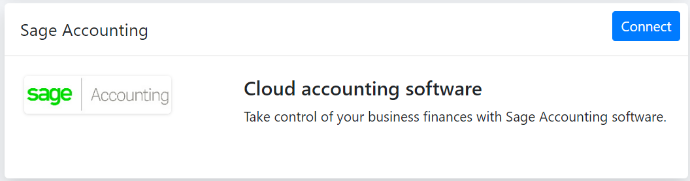 Sage Connect