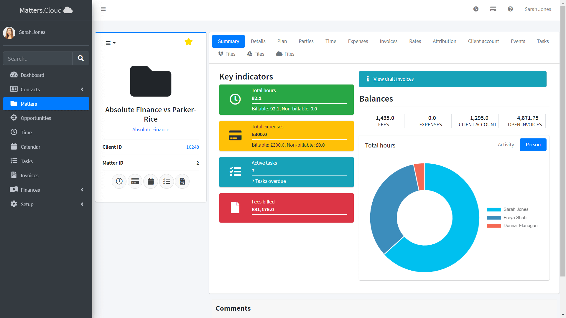 Matter Overview